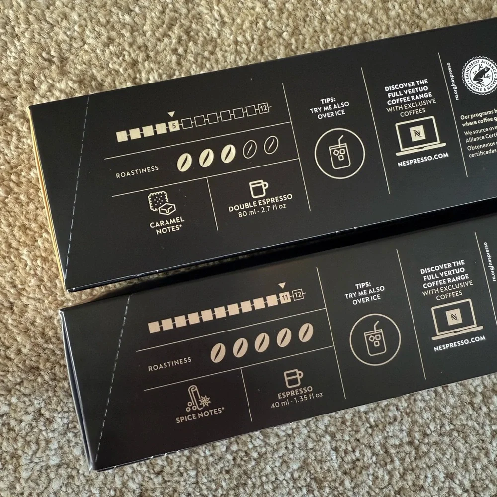 Nespresso Vertuo Capsules - 2 Unopened Boxes - Picture 4 of 6